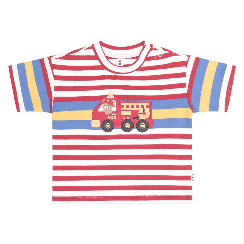 Huxbaby Fireman Stripe Tee 0-2Y image number 0